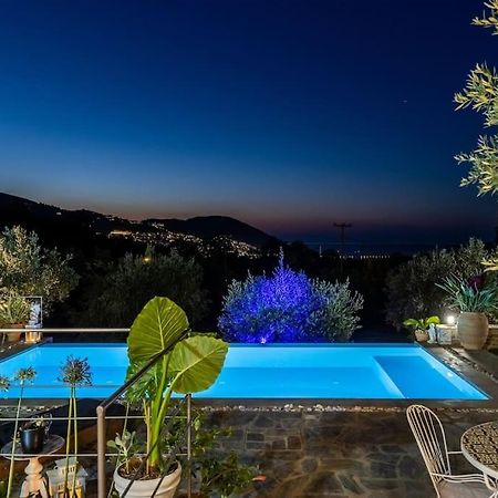 Skopelos Blue Heaven Pool Villa In Olive Grove Luaran gambar