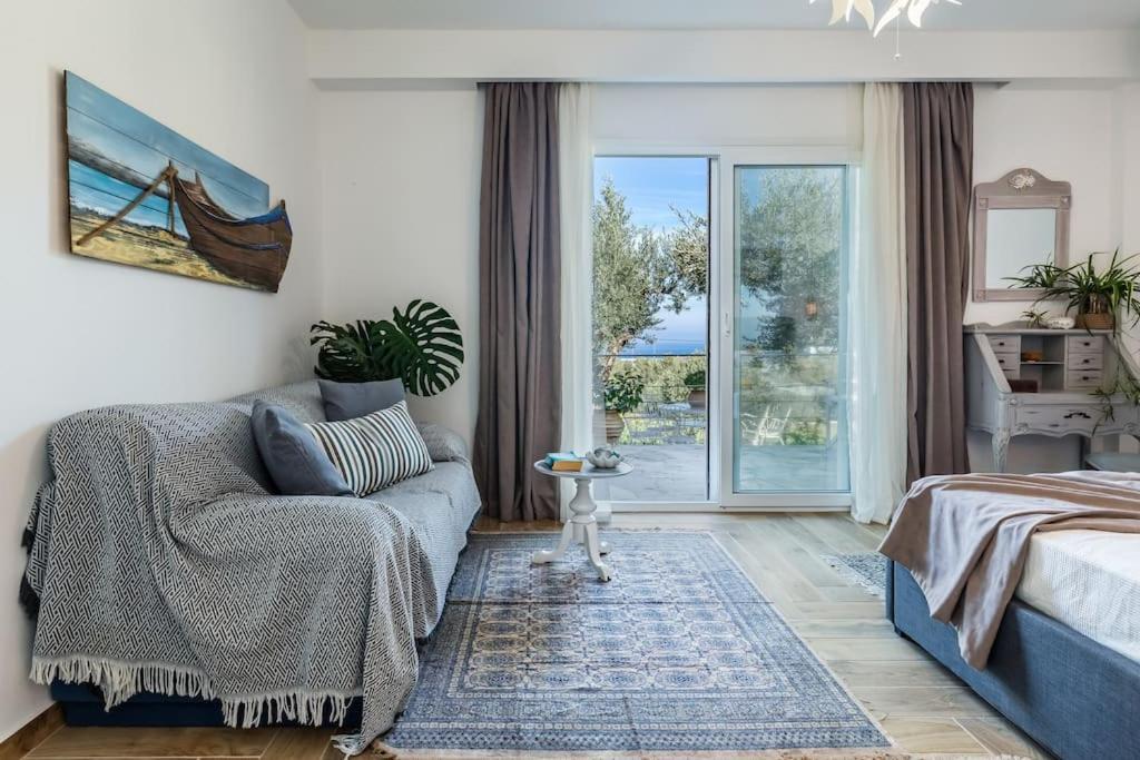 Skopelos Blue Heaven Pool Villa In Olive Grove Luaran gambar