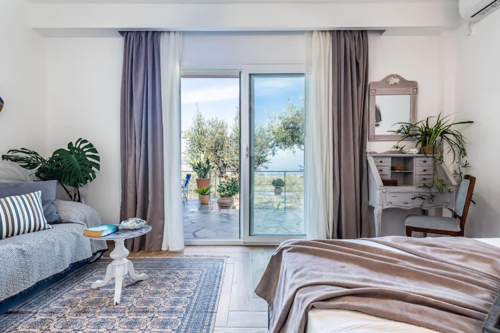 Skopelos Blue Heaven Pool Villa In Olive Grove Luaran gambar